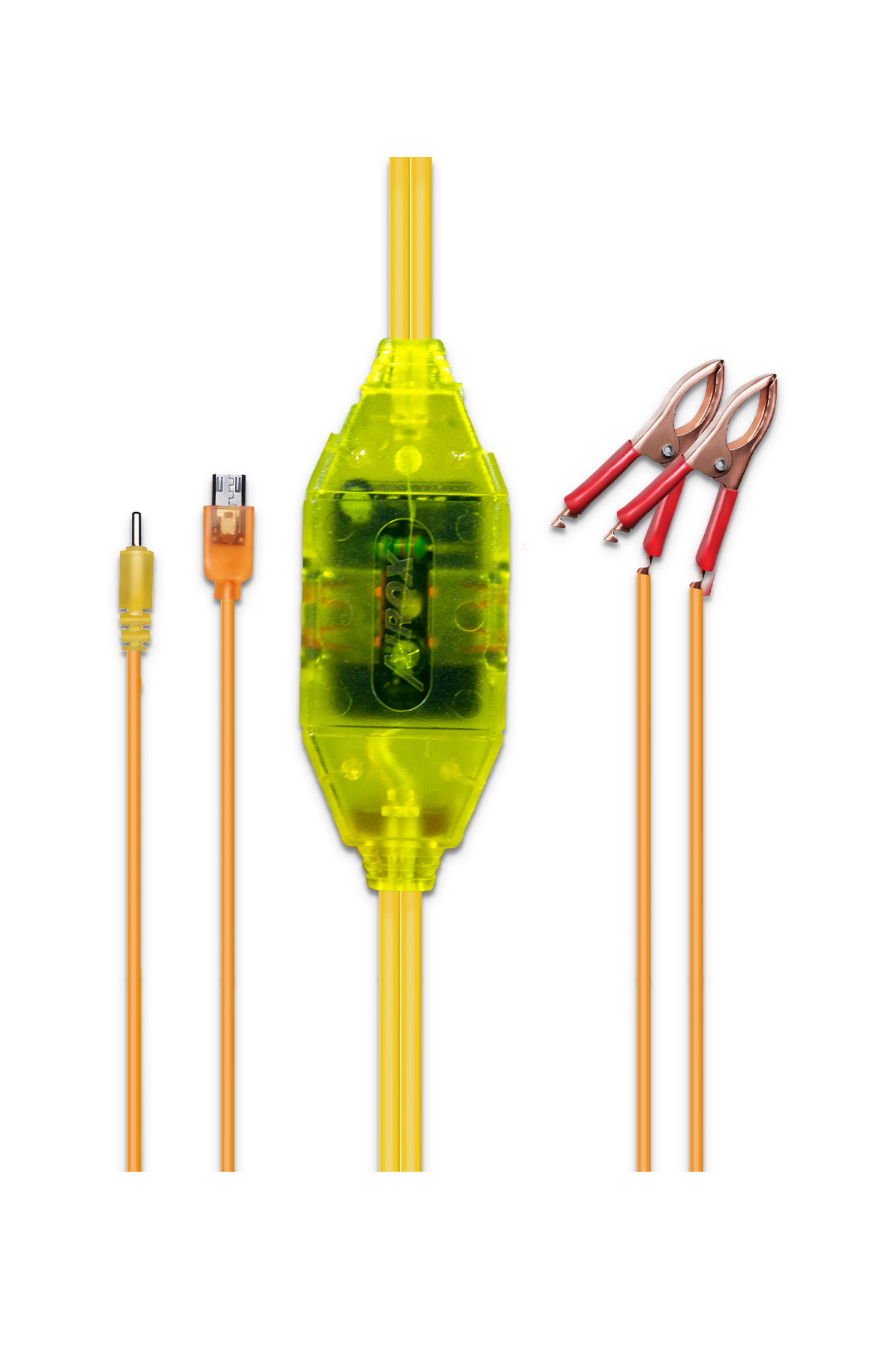 Airox CH25 DC Charger - 1 Nokia Pin + 1 V8 Cable | Smart Output for Fast & Safe Charging Airox.pk